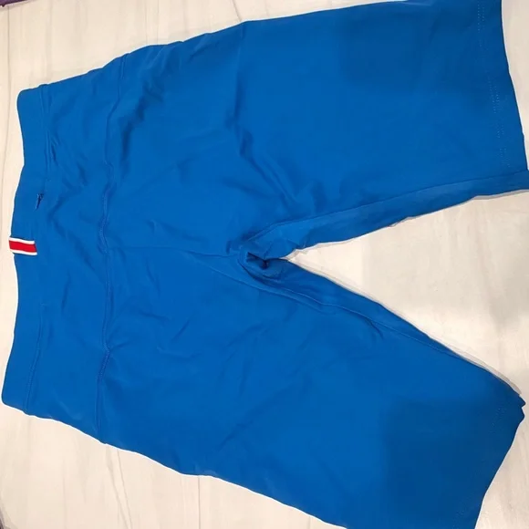 NEW Tracksmith Reggie Half Tights Mens Large LINED Royal Blue 2023 Running Track - Picture 4 of 7